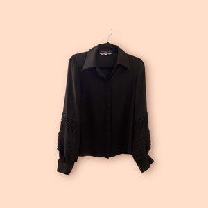 Louis Vuitton black blouse | size 32